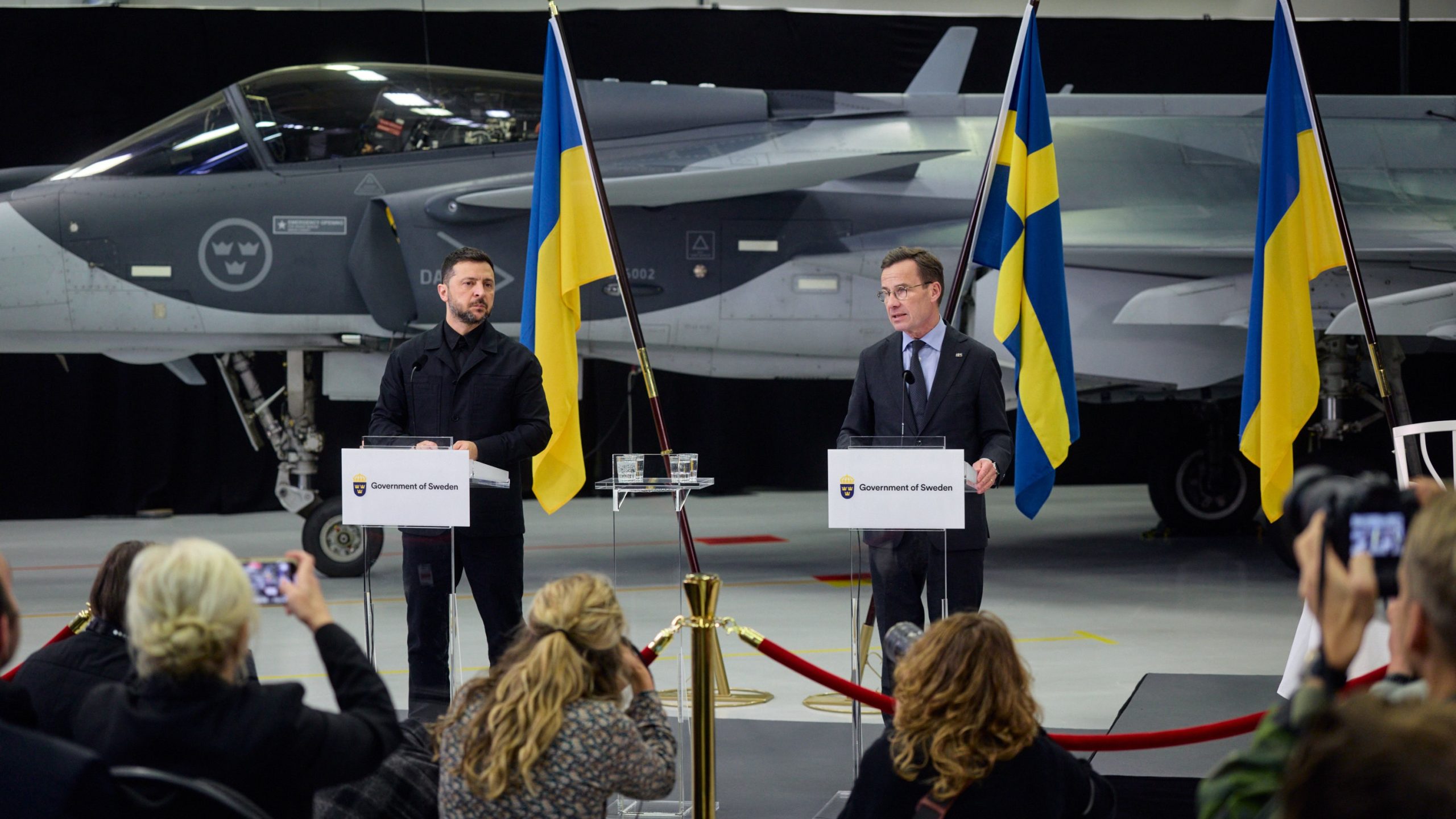 rueda de prensa suecia-ucrania reuters