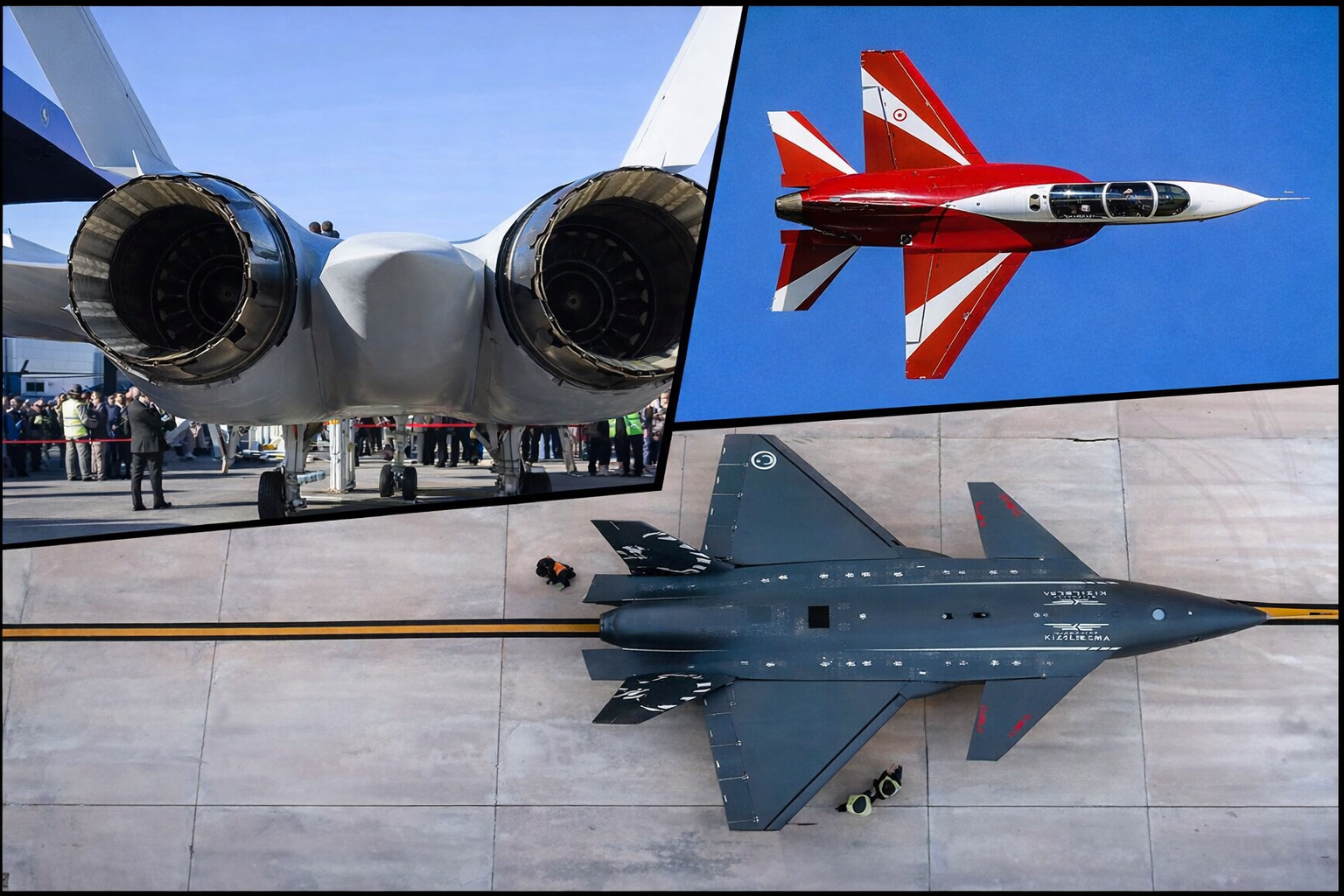 trío aeronáutico turco DYS