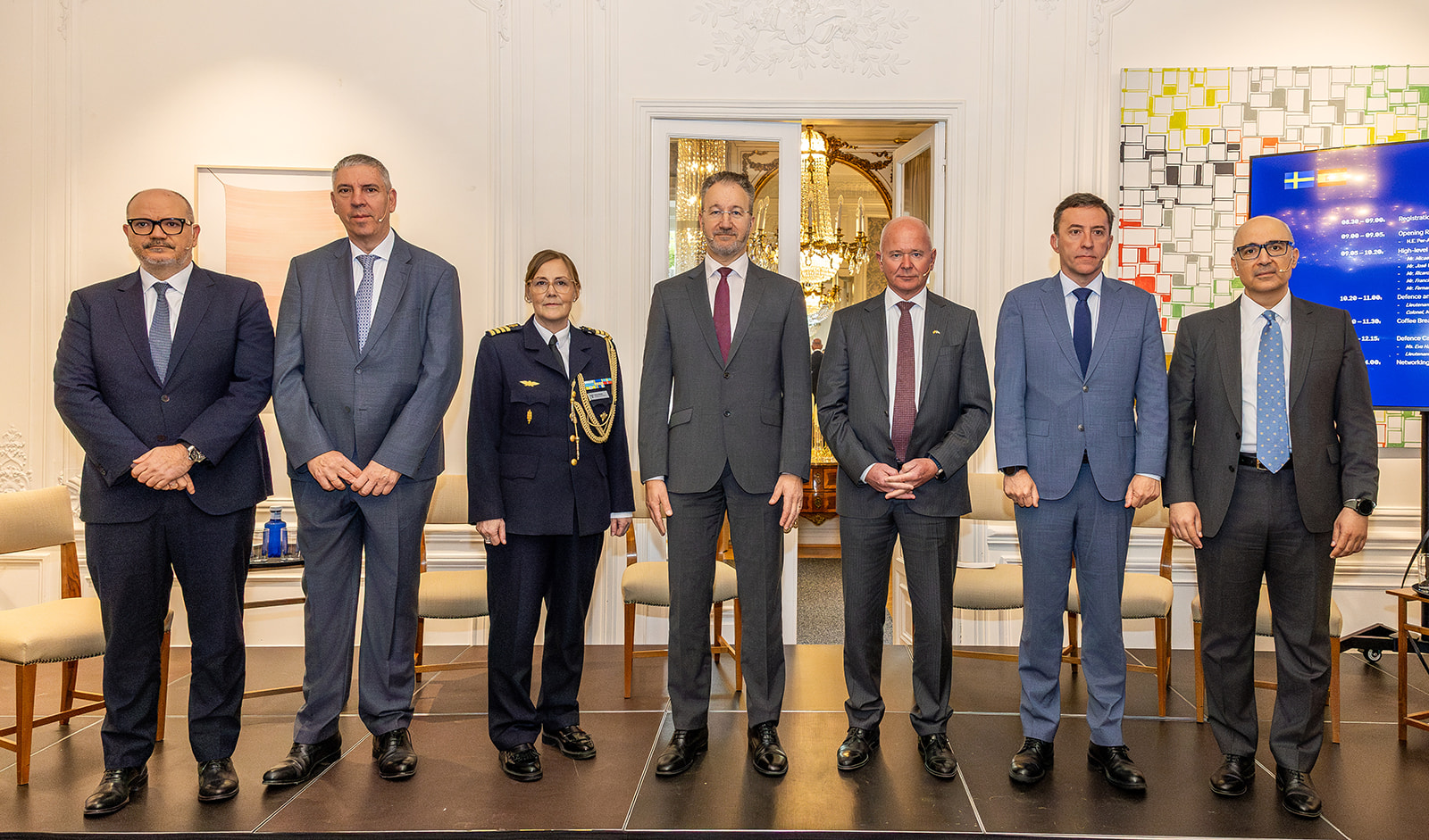 Foro de Alto Nivel sobre la Poli´tica y la Industria de Defensa entre Suecia y Espan~a