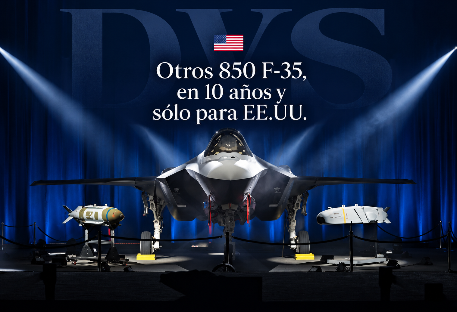 portada f35 850 aparatos 10 años DYS