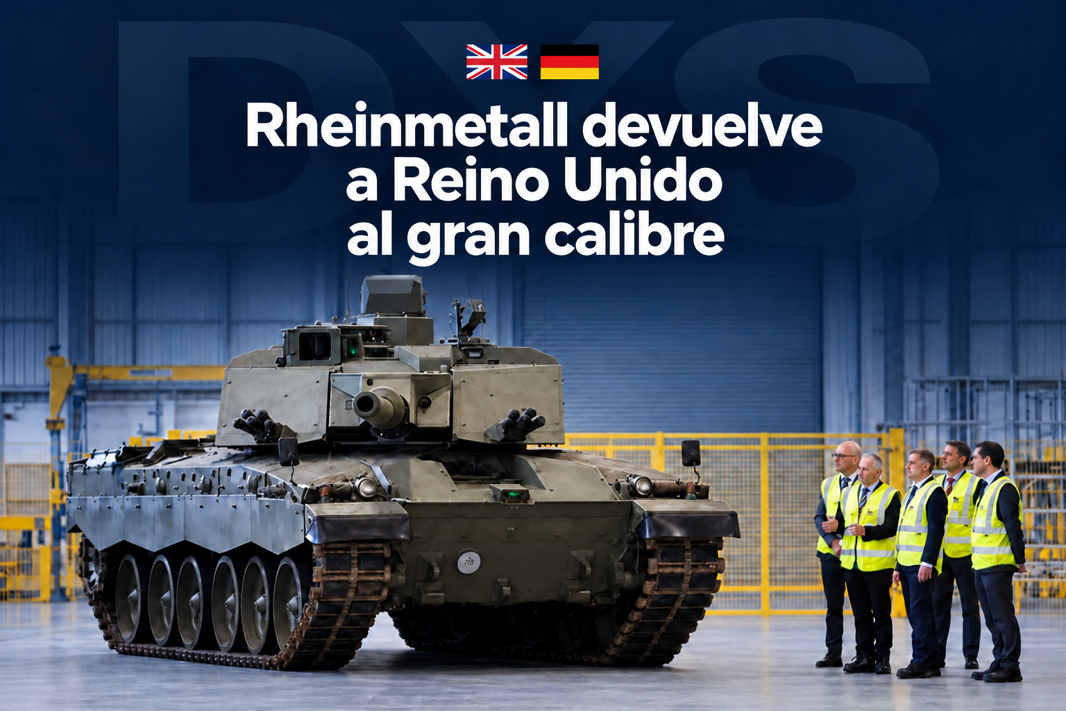 portada rheinmetall y reino unido dys